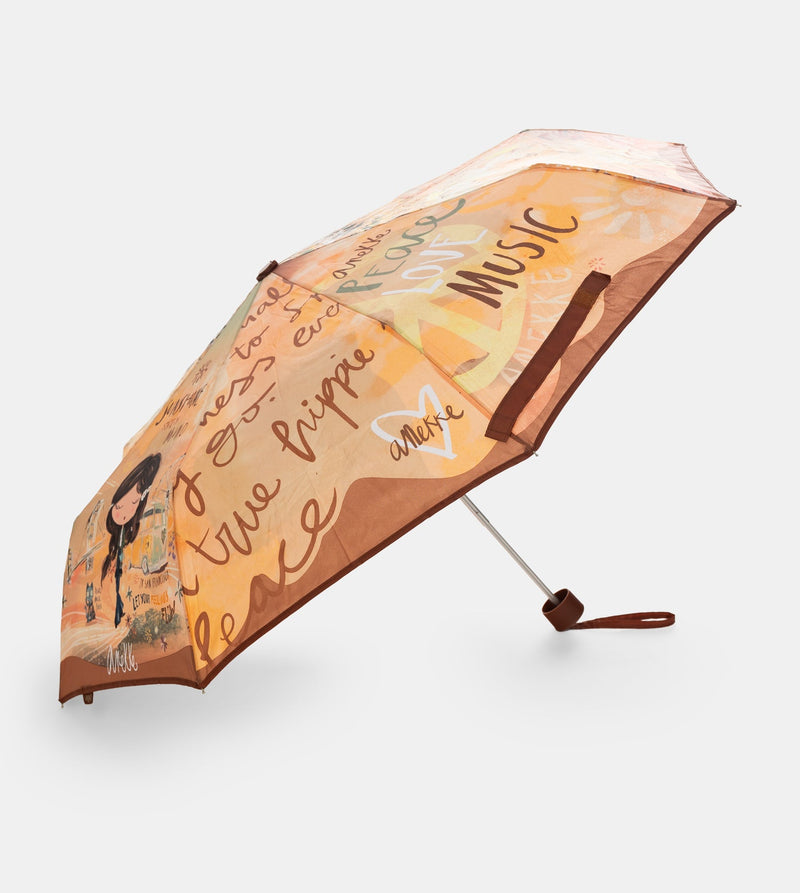 Parapluie manuel Peace & Love