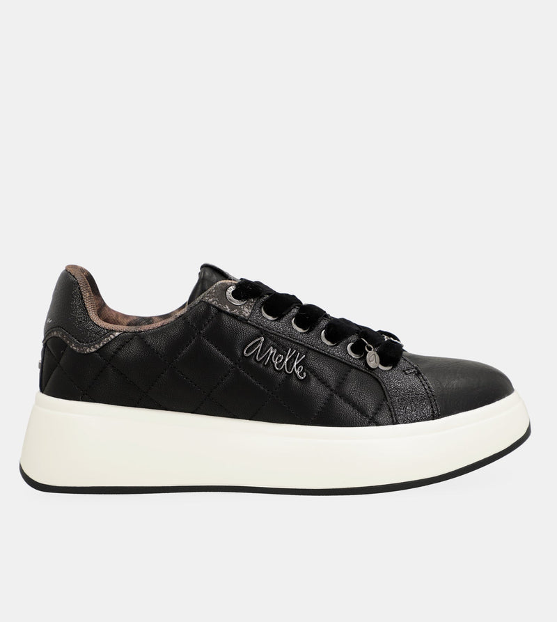 Baskets style casual, noir