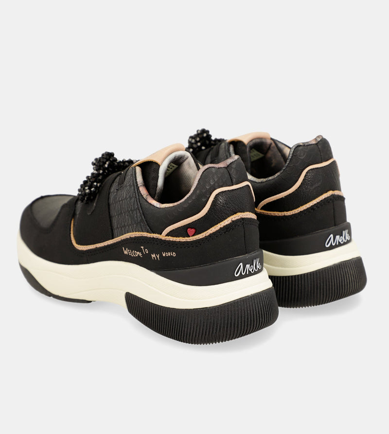 Baskets Sport, noir