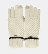 Gants en maille, beige