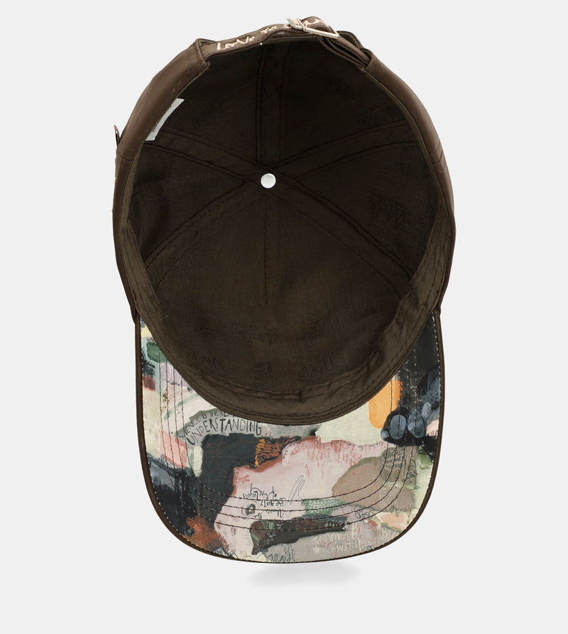 Casquette marron