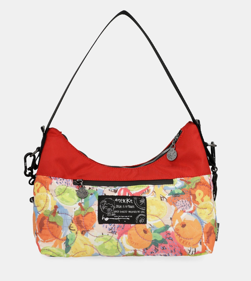 Couleurs de la nature Sac hobo rouge