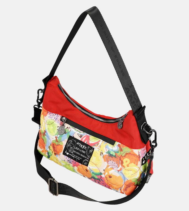 Couleurs de la nature Sac hobo rouge