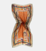 Magic Souls Ocher Print Scarf