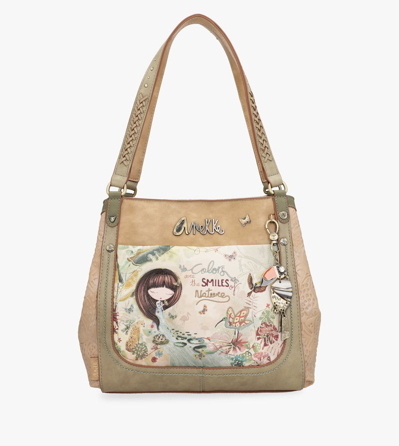 Amazonia crossbody sac avec 3 compartiments anekke