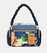 Nature Pachamama Blue Crossbody Bag