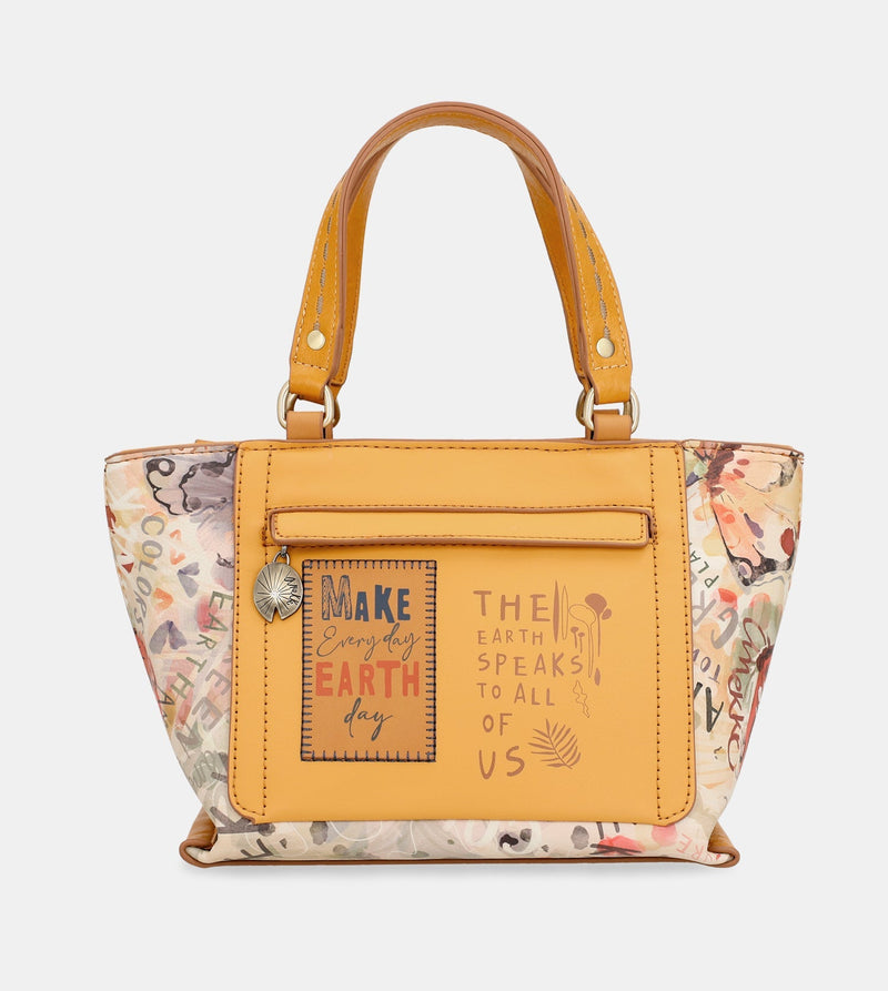 Nature Pachamama Ocher Tote Sac