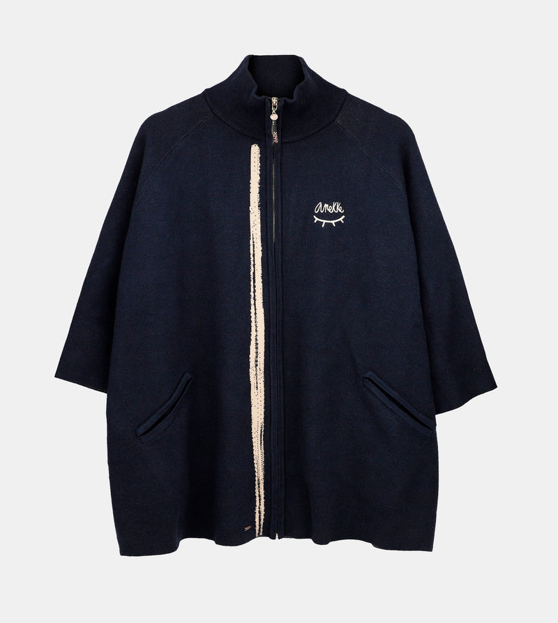 Veste Shodō bleu marine