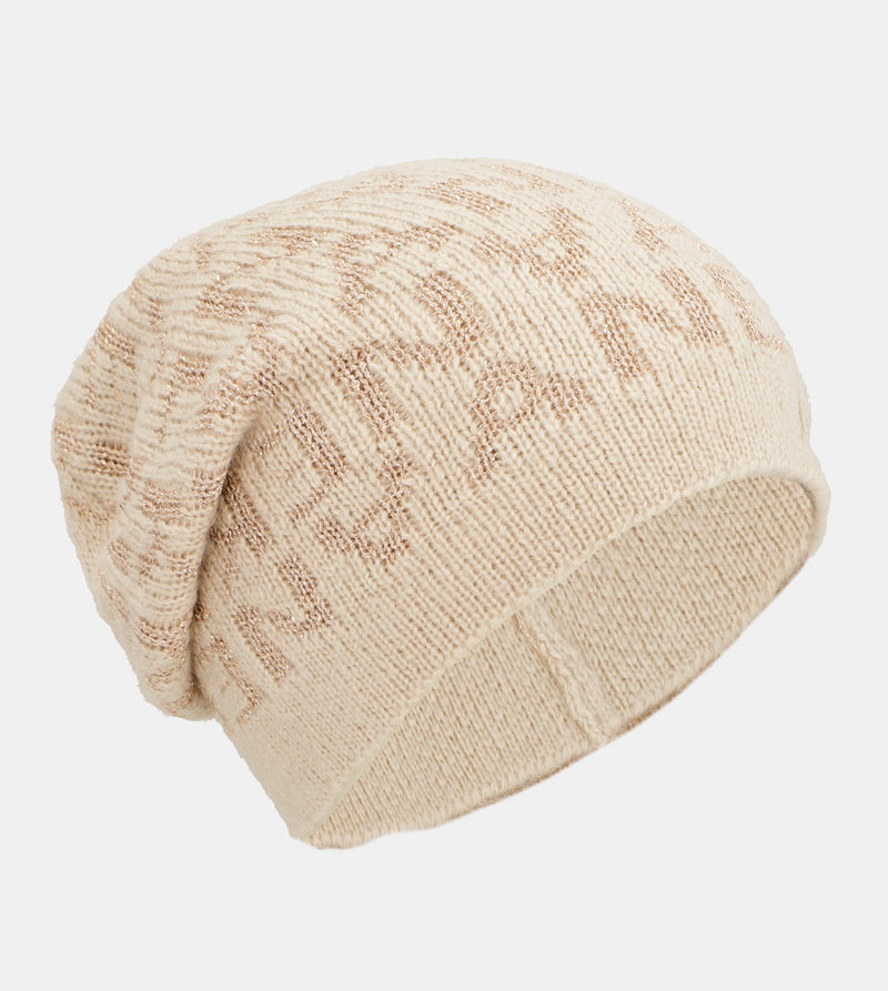 Chapeau Contemporary en laine beige