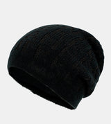 Chapeau Contemporary en laine noir