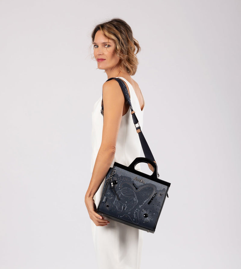 Sac type docteur bleu marine Studio