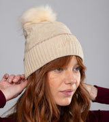 Chapeau Shodō en laine beige